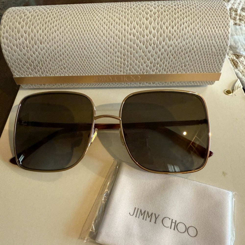 Jimmy Choo Havana brown  Sunglasses Brand NWOT